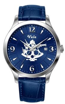 Vela-Watch Sekstant Blå VW300